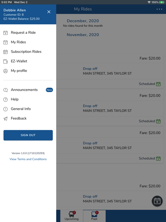 App screenshot