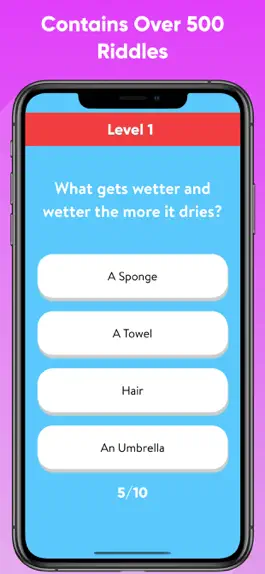Game screenshot Riddle Quiz mod apk