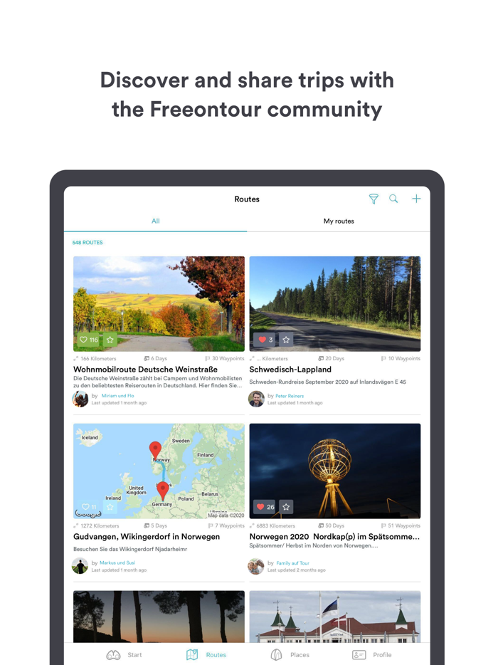 FREEONTOUR Camping App