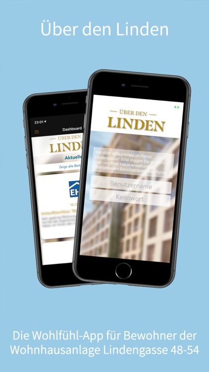 Portal "Über den Linden"