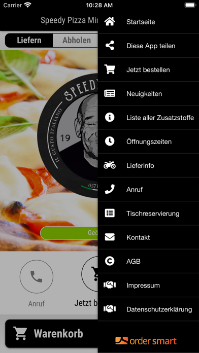 Speedy Pizza Minden Screenshot