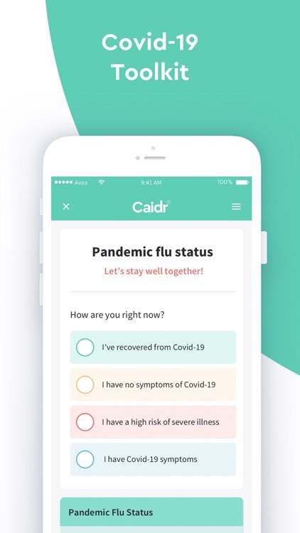 Caidr Health - Symptom Checker screenshot-3