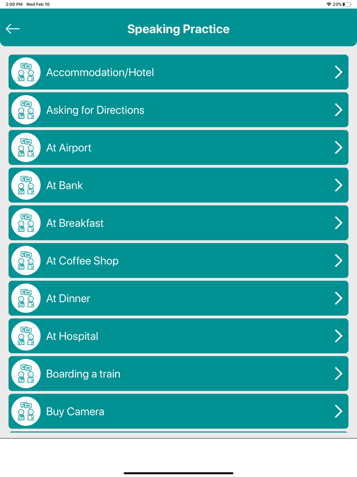 Learn Arabic Speaking