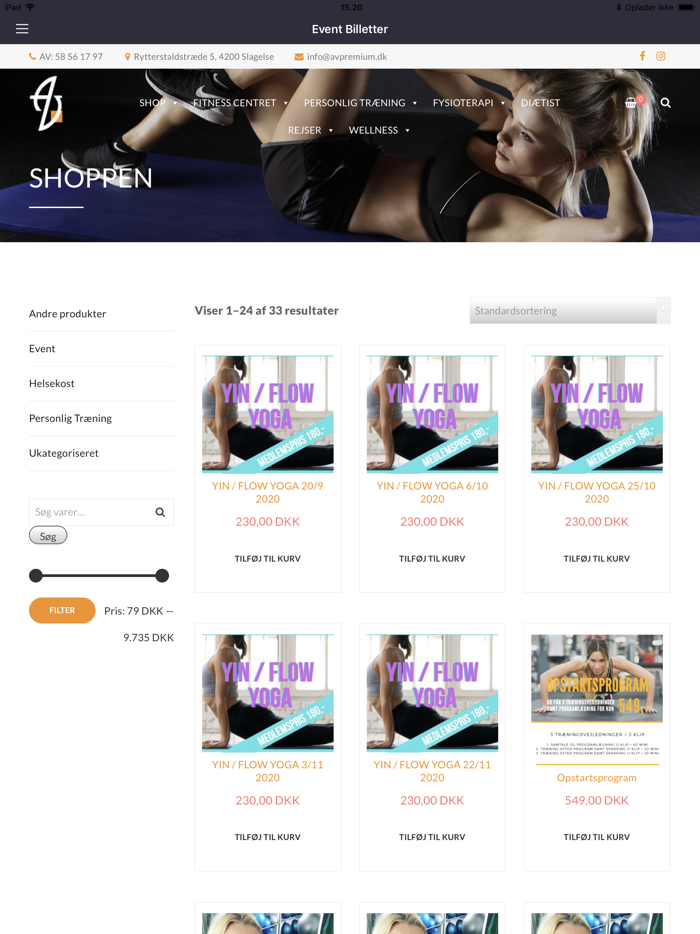 Aktivt Velvære Fitness App