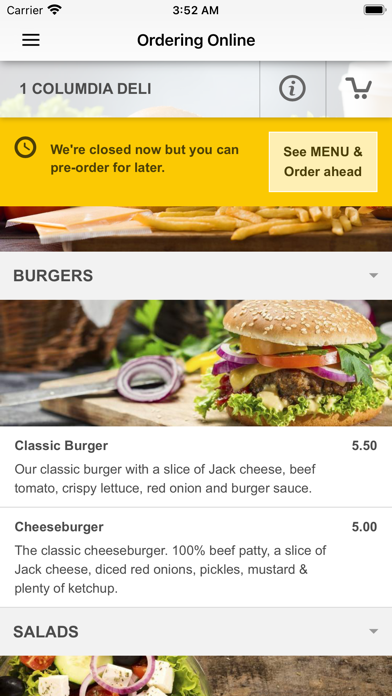 1 Columbia Deli Screenshot