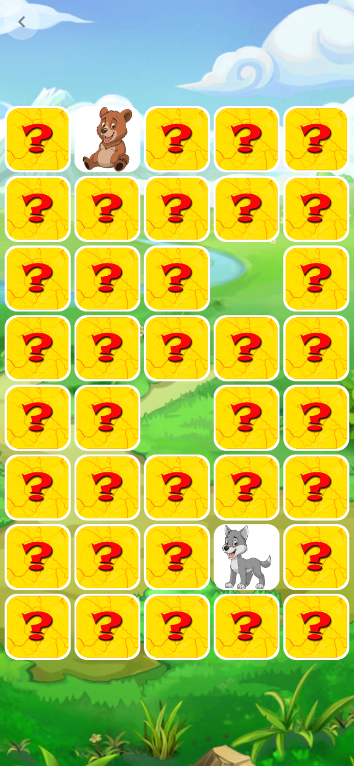 Memory Animal Match Up