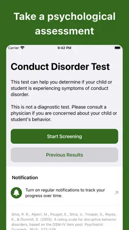 Game screenshot Conduct Disorder Test apk