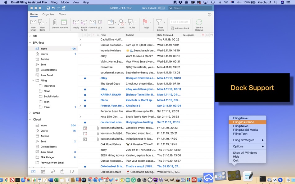 #2. Email Filing Assistant Pro (macOS) 来自: Schulz Software
