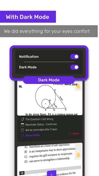 Question Reminder - Homework