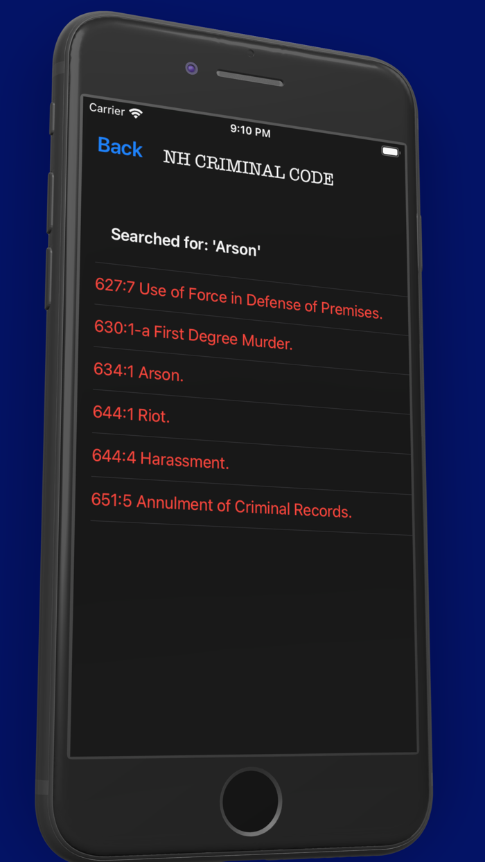 NH Criminal  Vehicle Code