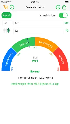 Game screenshot Calculate & Monitor BMI apk