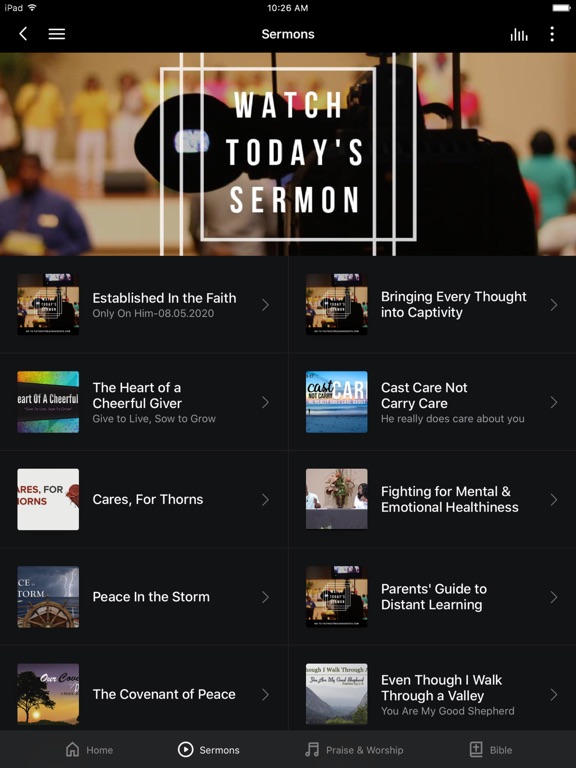 App screenshot