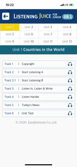 Game screenshot ListeningJuiceforJunior hack