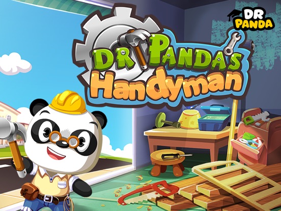 Dr. Panda Klusjesman iPad app afbeelding 2