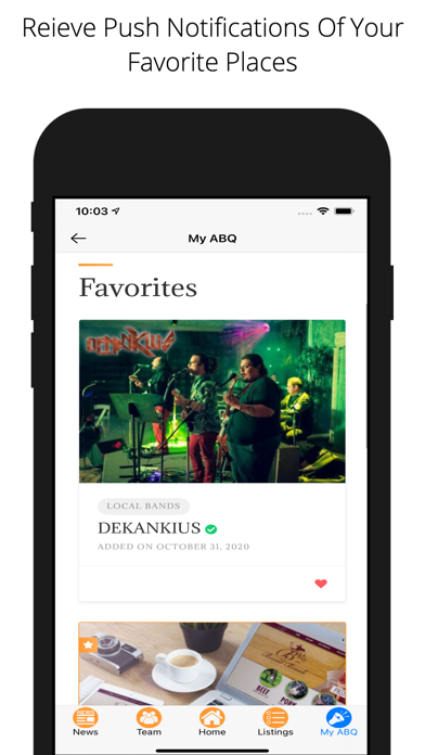 TellABQ Screenshot