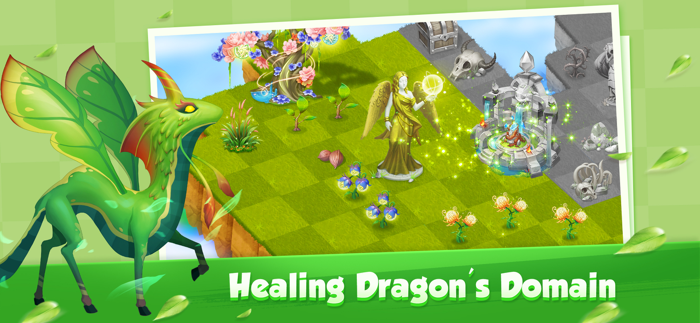 Dragon Home merge games