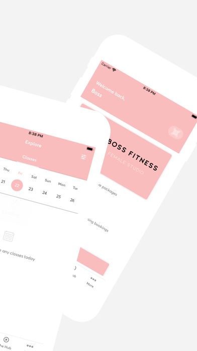 BOSS Fitness Screenshot