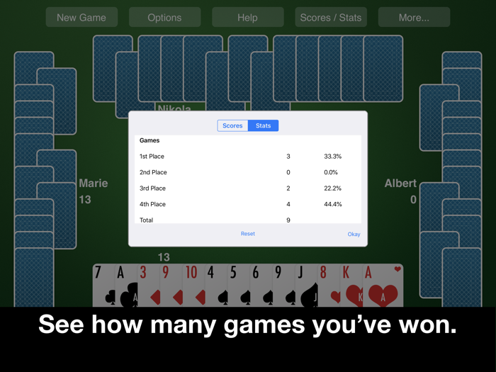 Hearts Card Game—New Classic