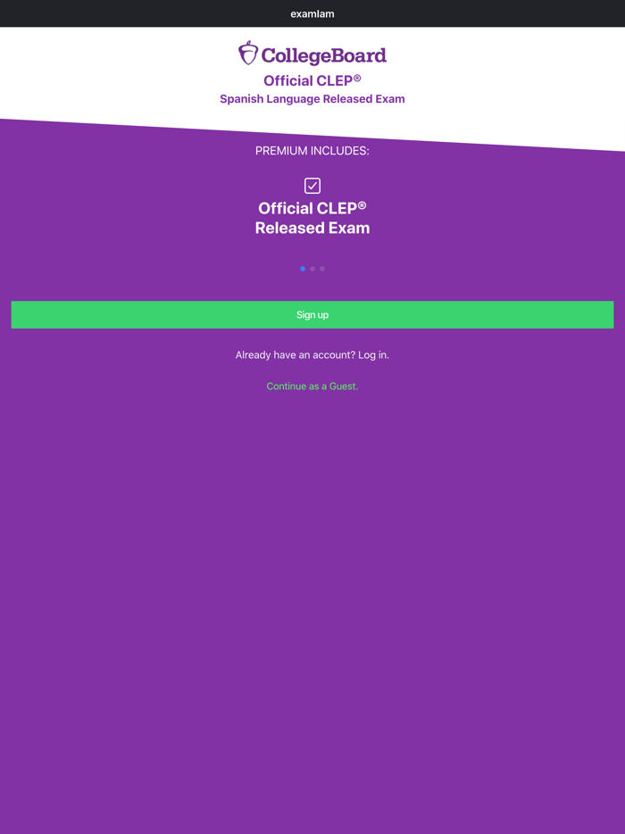 Official CLEP Released Exam