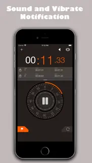 stopwatch ٞ iphone screenshot 1