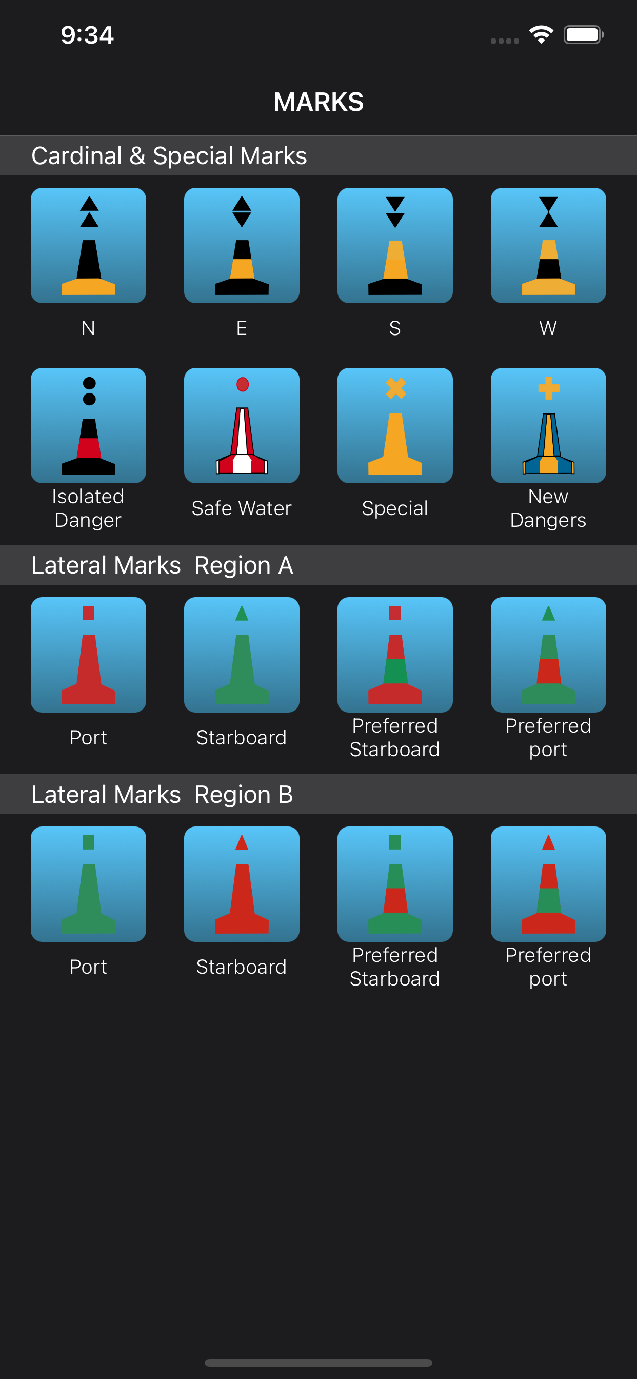 Navigation Marks
