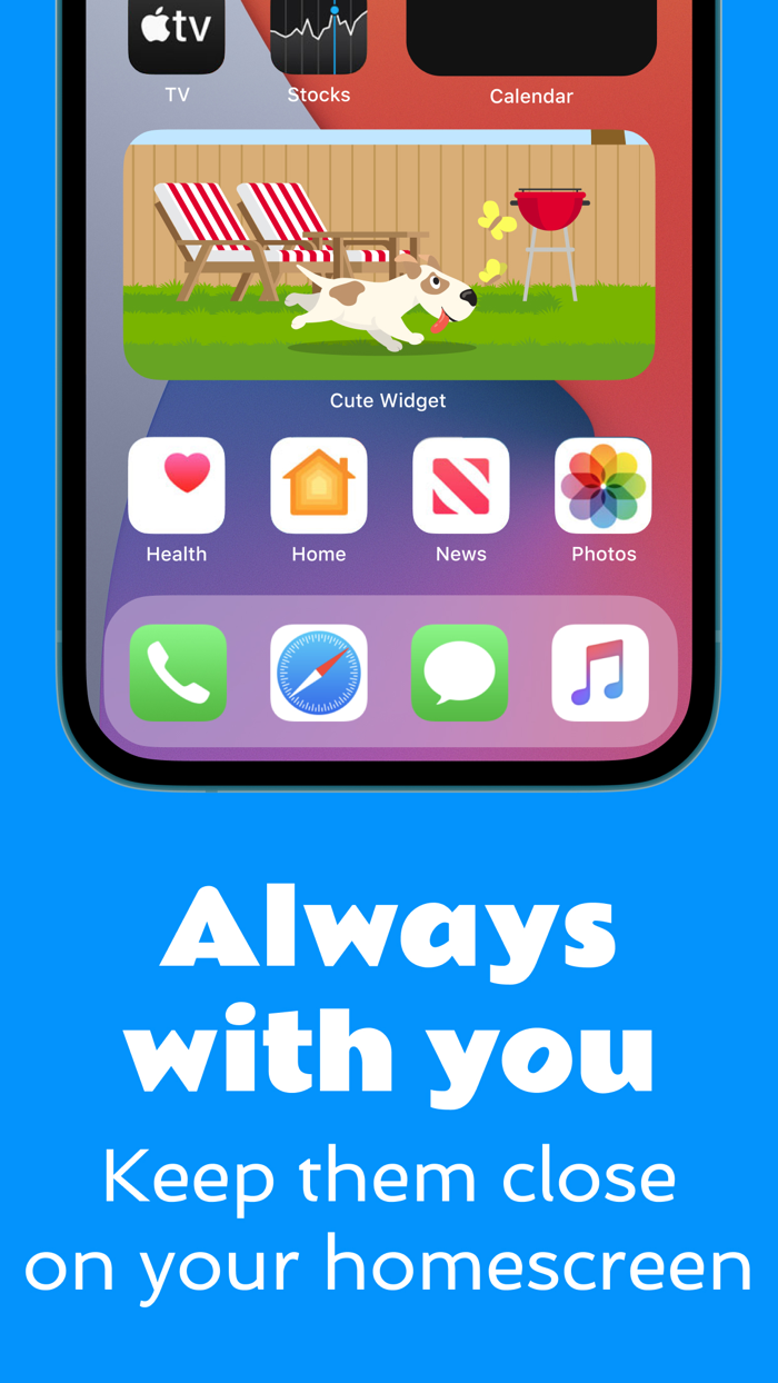 Cute Widget - My Virtual Pet