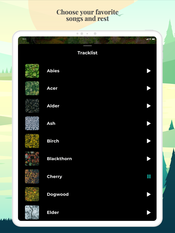 Screenshot #6 pour Forest Sounds - Chill & Relax