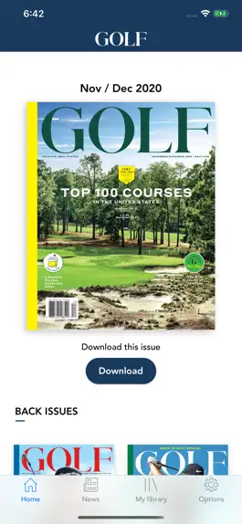 Game screenshot Golf Magazine mod apk