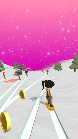 Game screenshot Winter Race apk