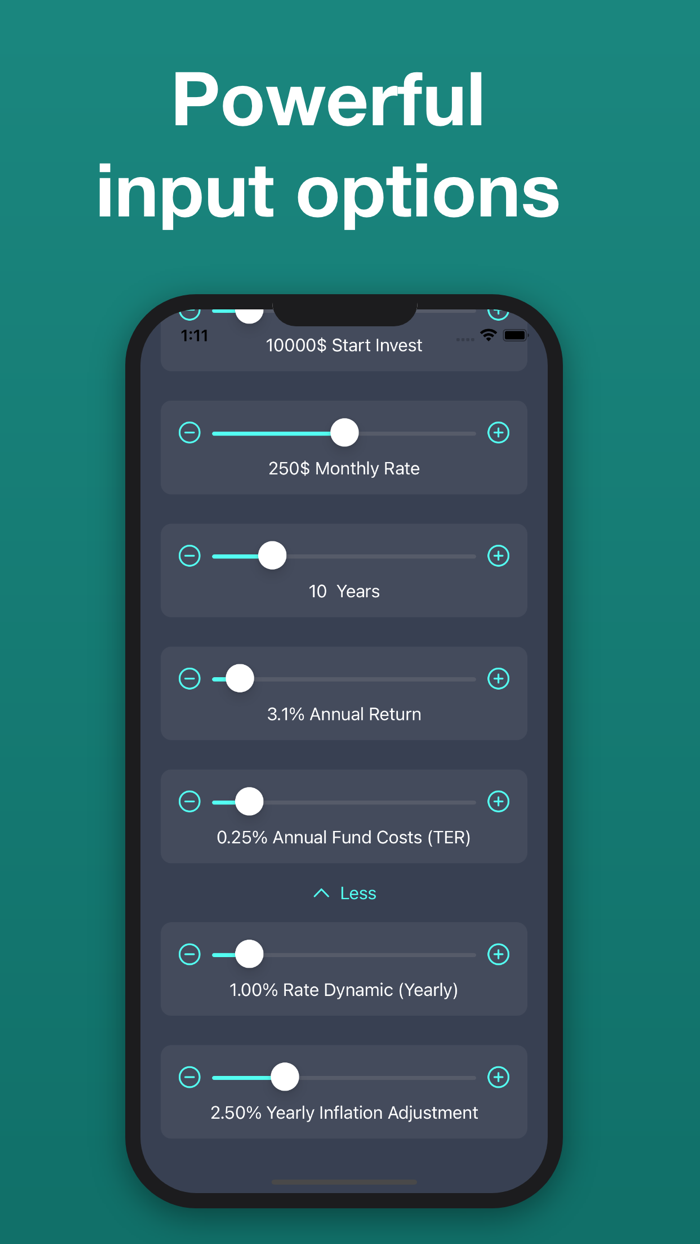 Savings Plan Calculator ETF