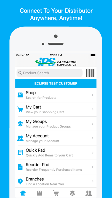 Screenshot #1 pour IPS Packaging OE Touch