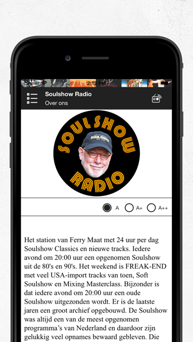 Soulshow Radio Screenshot