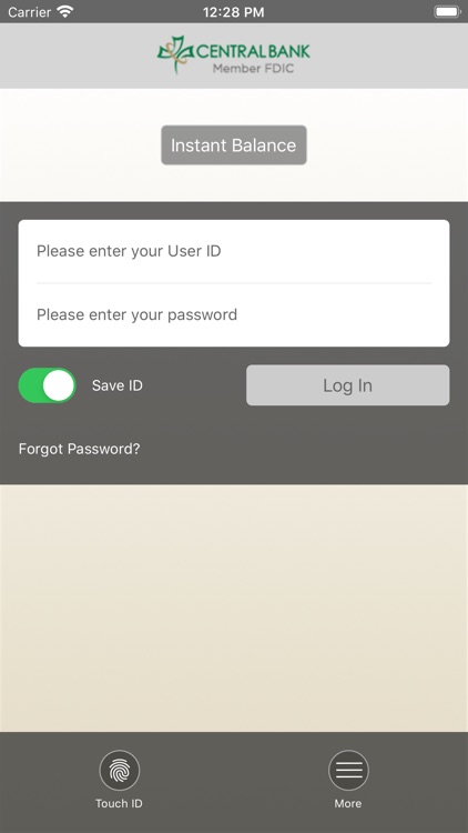 Central Bank Mobile Banking