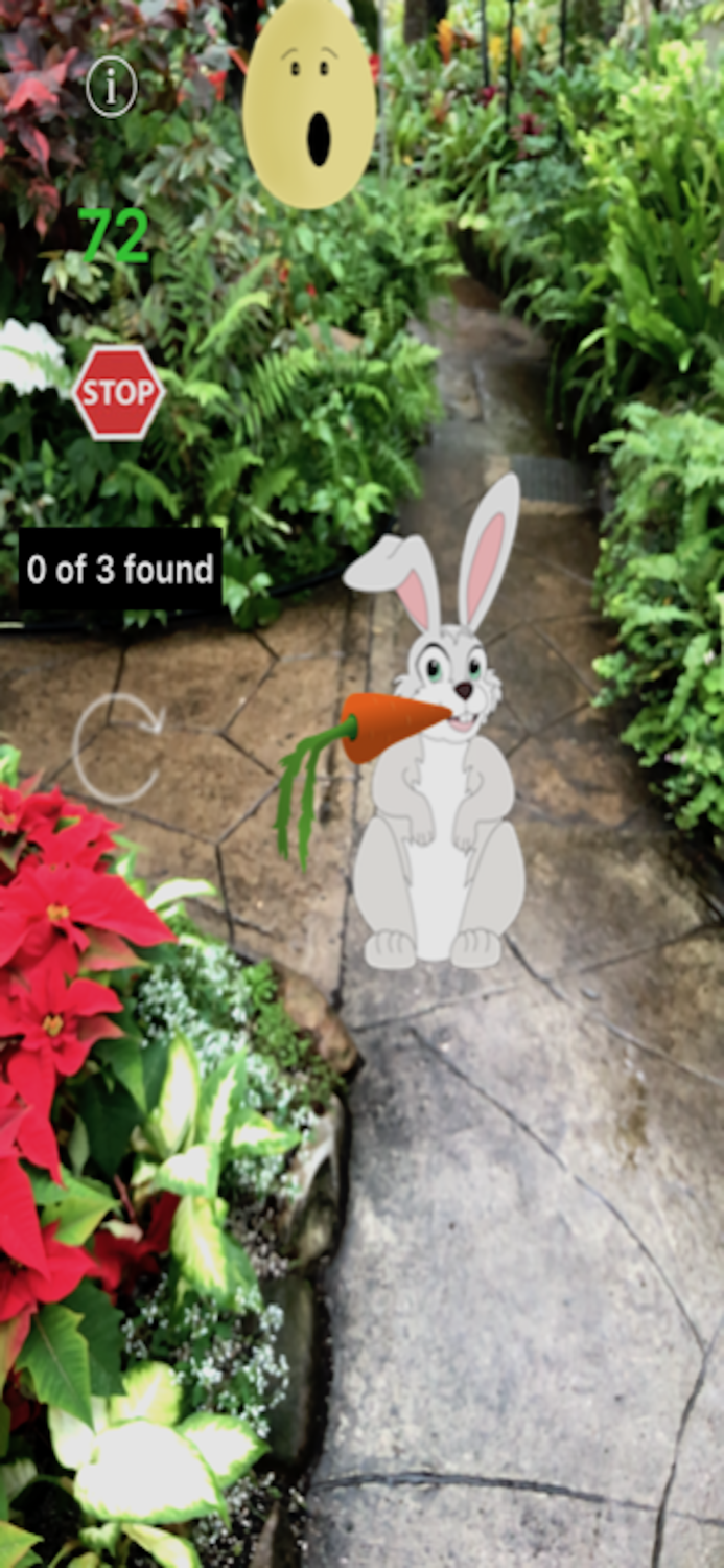 AR Easter Egg and Bunny Hunt