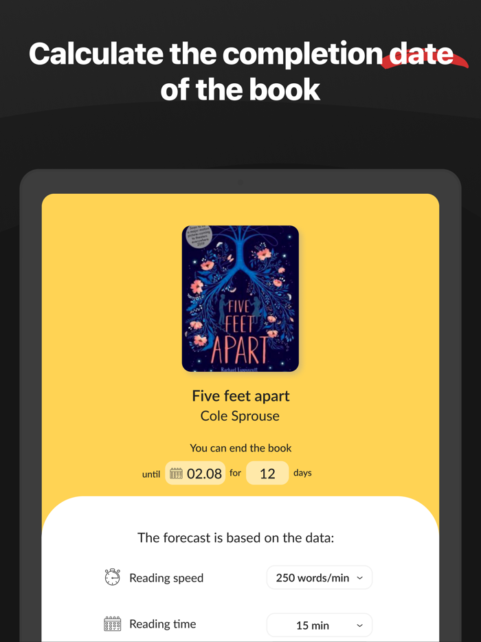 Wordex - read books faster