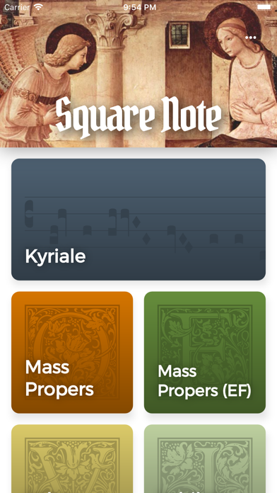 Screenshot #1 pour Square Note: Gregorian Chant