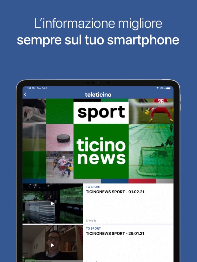 TeleTicino on the App Store
