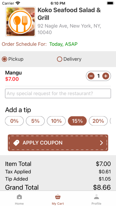 KoKo Seafood Screenshot