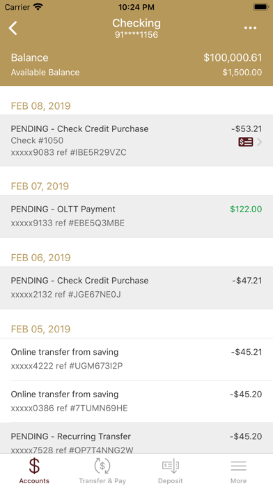 Village Bank Mobile Screenshot
