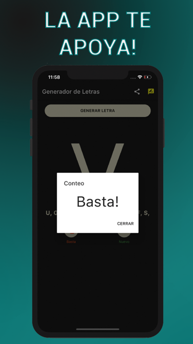 Basta - Generador de Letras Screenshot