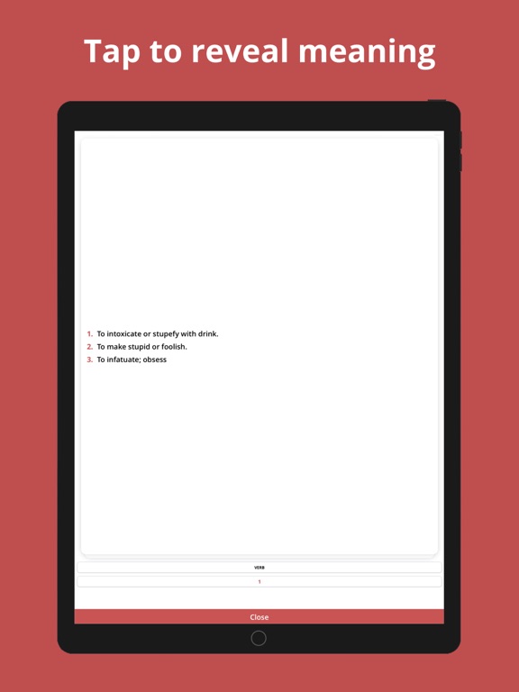 Vocab - Learn new words iPad screenshot 6 - Education app