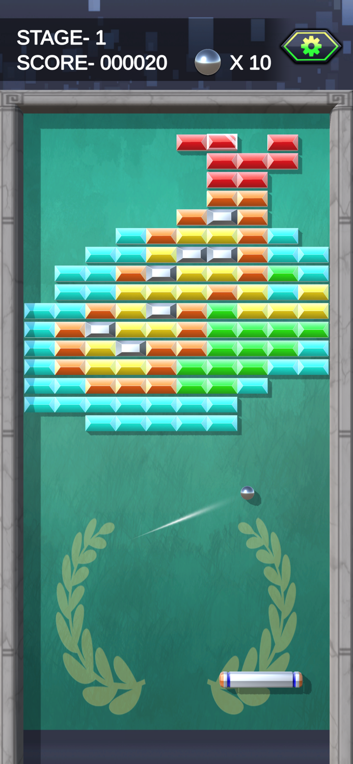 ゲームバラエティー ブロック崩し