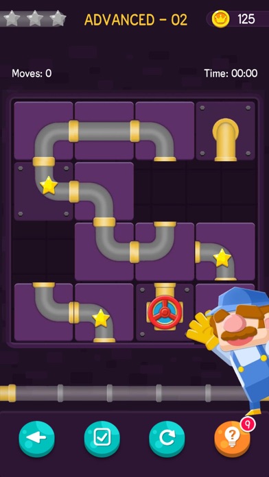 Pipe Lines Puzzle Screenshot