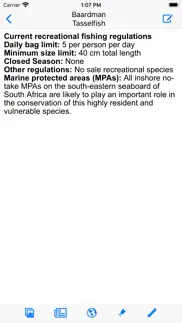 marine fish guide iphone screenshot 4