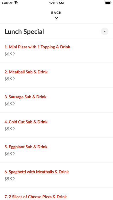 Ameci Pizza Kitchen - Winnetka Screenshot