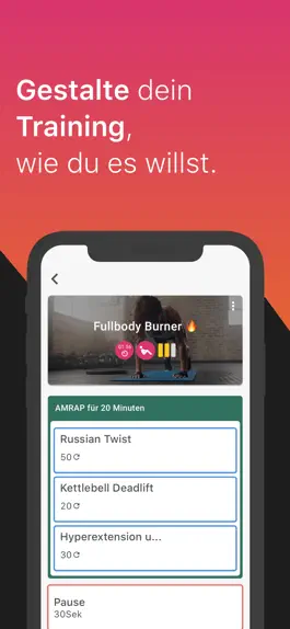 Game screenshot MYGYM Training AT mod apk