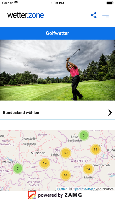 wetter.zone Screenshot