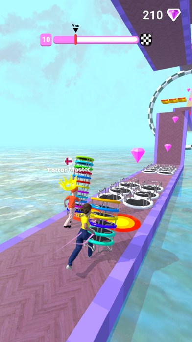 Trampoline Race Screenshot