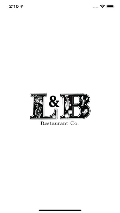 L & B Restaurants Screenshot