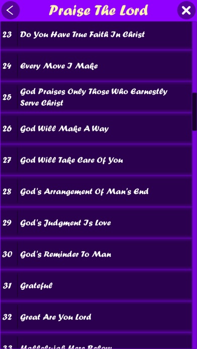 Hallelujah (English Songs) Screenshot